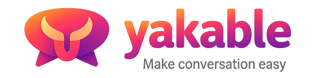 Yakable — Make conversation easy